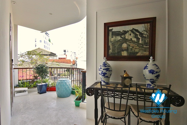 Beautiful 2 bedroom serviced apartment for rent in Hoan Kiem, Hanoi